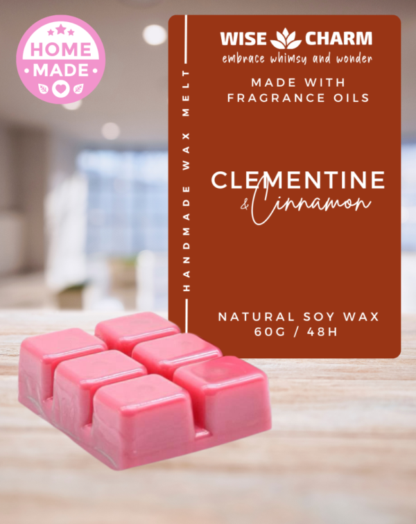 Clementine & Cinnamon Wax Melt