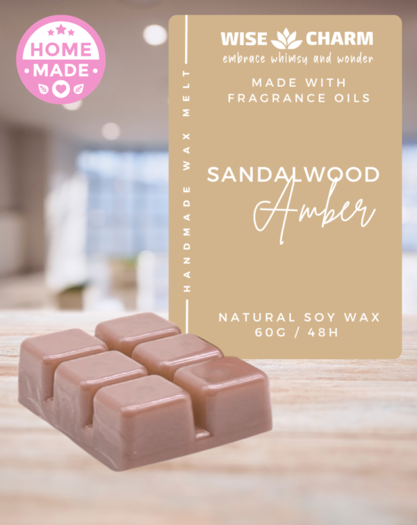Sandalwood & Amber Wax Melt